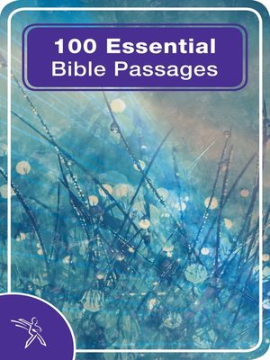 cover image of 100 Essential Bible Passages - English